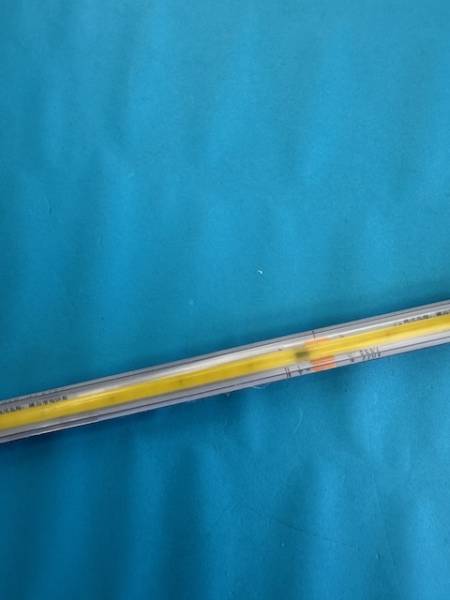 COB Led- Streifen 230V, 10Watt/Meter, 3000K mit Klebestreifen